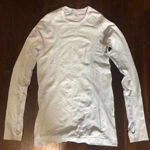 Light turquoise lululemon swiftly tech shirt